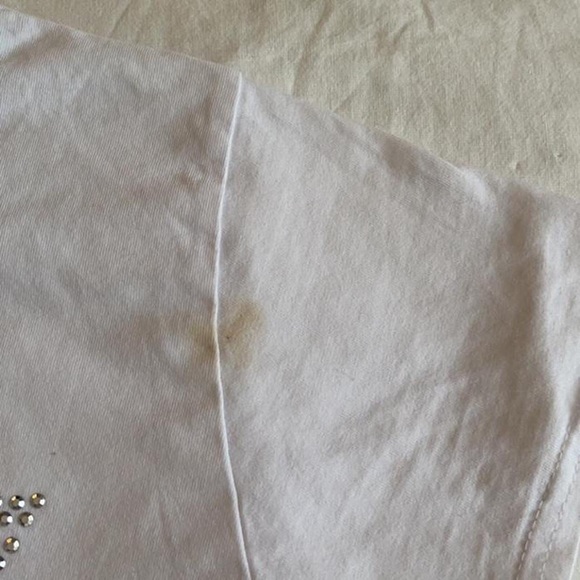 cyber y2k rhinestone shirt - Picture 3 of 4